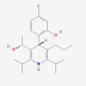 Glucagon receptor antagonists 3 | C22H32FNO2 | CID 66577054 - PubChem