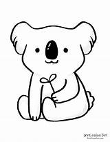 Koala Bear Printable Coloring Pages  Calendars AT A GLANCE sketch template