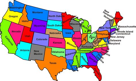 Pin by Leisa Davis on 29 States and Counting... | United states map ...