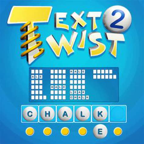 Jeu Le twist des mots 2