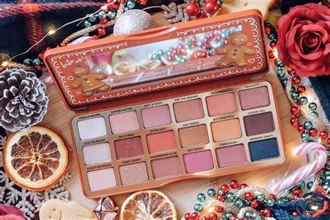 TOO FACED GINGERBREAD EXTRA SPICY PALETTE - REVIEW & SWATCHES - Nina Louise