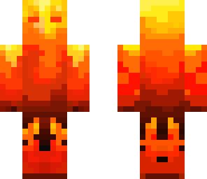 Fire Elemental | Minecraft Skin