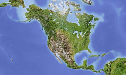 Topography - Canada - area