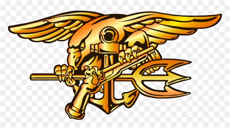 Navy Seal Trident - Navy Seal Trident Logo, HD Png Download - vhv