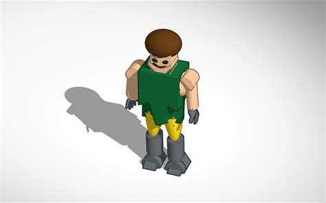 3D design fortnite noob skin - Tinkercad