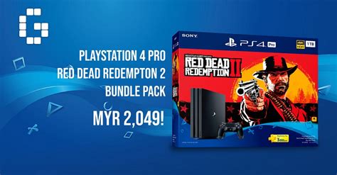 PlayStation 4 Pro Red Dead Redemption 2 Bundle Pack Coming To Malaysia ...