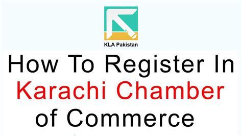 Karachi Chamber of Commerce Membership - KLA Pakistan - Tax Consultant ...