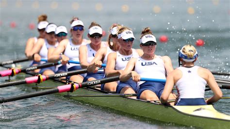 Team USA women's eight rowing fails to reach the podium