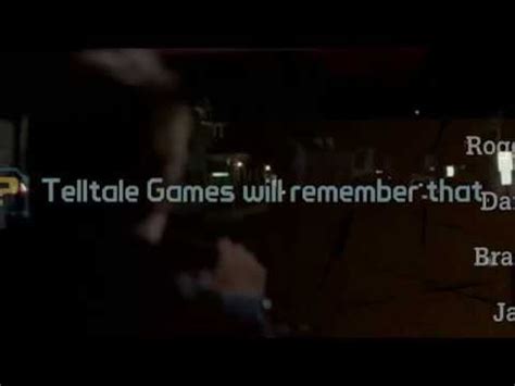 Telltale Games will remember that - YouTube