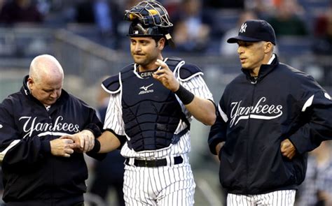 Hand injury knocks Francisco Cervelli out of Yankees' game - Sports ...