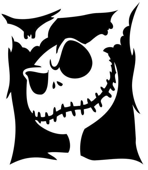 Nightmare Before Christmas: Jack Skellington (Pumpkin Stencil - Pumpkin ...