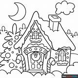 Free Printable House Coloring Pages For Kids sketch template