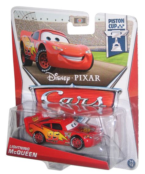 DISNEY PIXAR CARS Movie Piston Cup Lightning McQueen Toy Car £30.85 ...