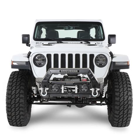 Smittybilt 76730 Stryker Front Bumper for 07-23 Jeep Wrangler JK, JL, & Gladiator JT | Quadratec