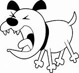 Dog Bark Black Coloring Page  Wecoloringpagecom sketch template