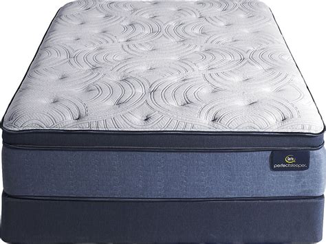 Serta Perfect Sleeper Mila Low Profile Queen Mattress Set - Rooms To Go