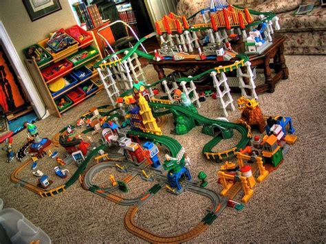 hdr GeoTrax | HDR shot of Max's most recent GeoTrax layout..… | Flickr