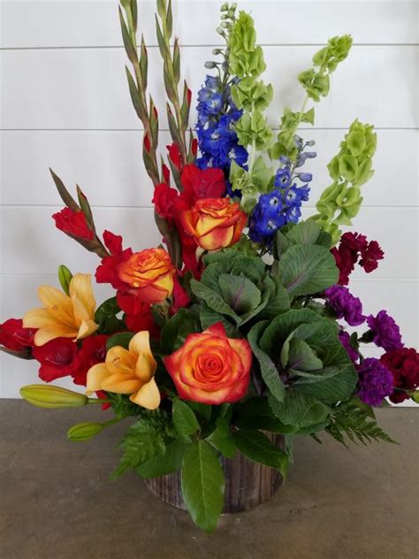 Colorful Celebration of Life in Provo, UT | Bloomique Flower Studio