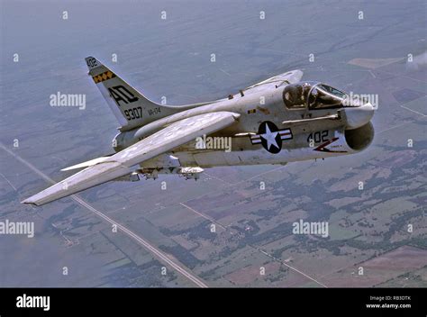 LTV A-7 Corsair II Jet Airplane Stock Photo - Alamy