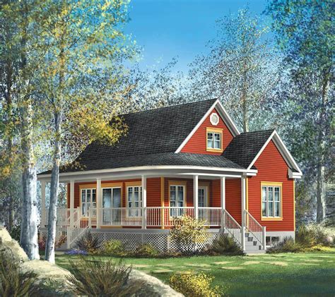 Cute Country Cottage - 80559PM | Architectural Designs - House Plans