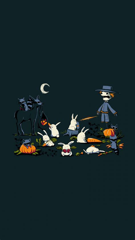 Spooky Halloween Cartoon Wallpapers - Wallpaper Cave