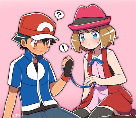 Ash Ketchum x Serena Amourshipping | Pokemon, Pokemon characters ...