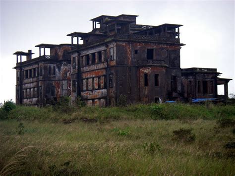 The abandoned resort of Bokor mountain, Cambodia