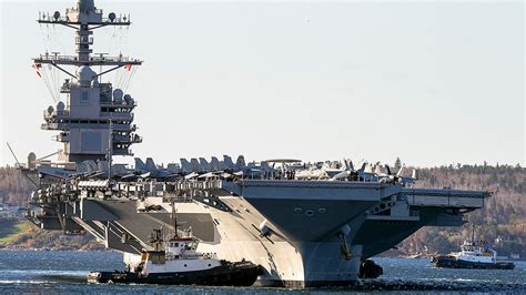USS Gerald R. Ford strike group heads home after deploying to eastern ...