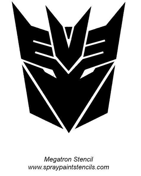 Cool Transformers Stencil Art