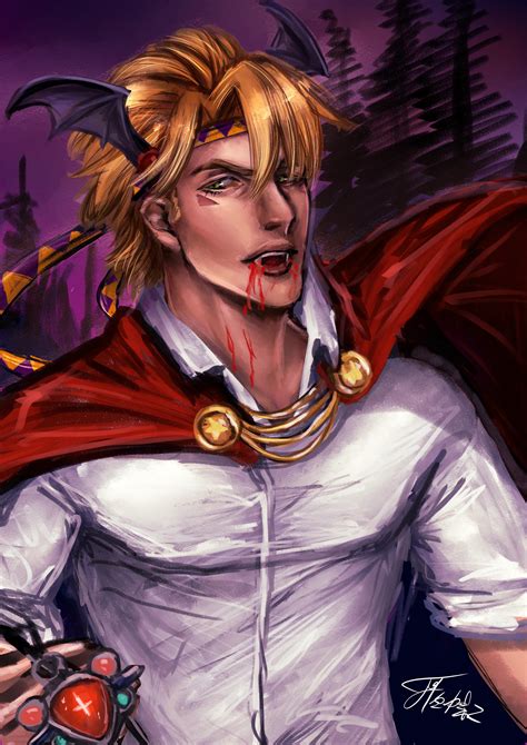 [Fanart] Vampire Caesar chan : r/StardustCrusaders