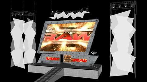 WWE Raw 2002-2005 Stage Model | 3D Warehouse