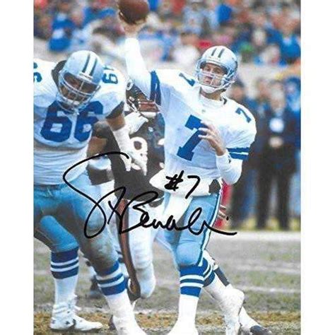 Steve Beuerlein, Dallas Cowboys, Signed, Autographed, 8x10, Photo, A ...