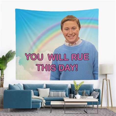 Nevel Papperman Rue This Day Meme Tapestry Hostel Dorm Decor | Etsy