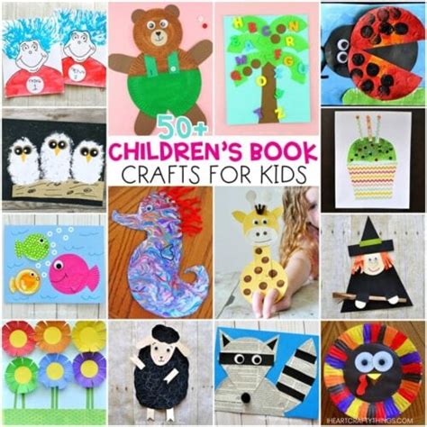 Children's Book Crafts - I Heart Crafty Things