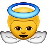 Baby Angel Emoji - Copy & Paste - EmojiBase!