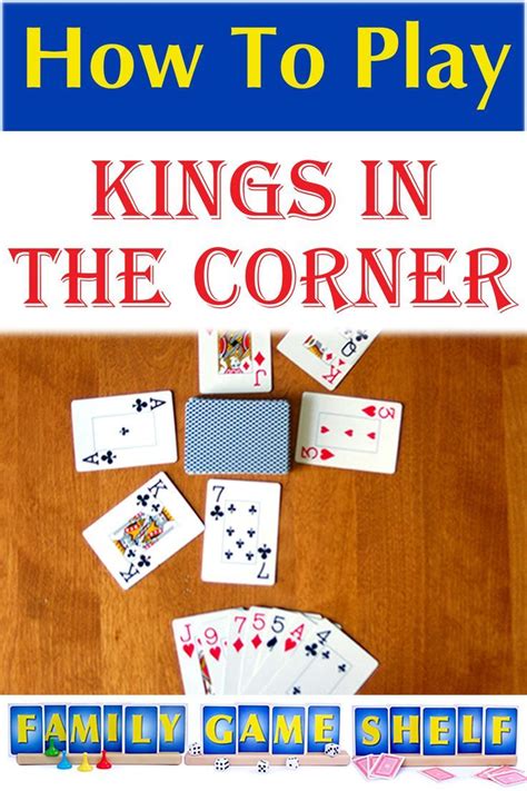 Kings in the corner card game – Artofit