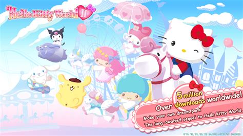 Download and play Hello Kitty World 2 Sanrio Kawaii Theme Park Game on ...