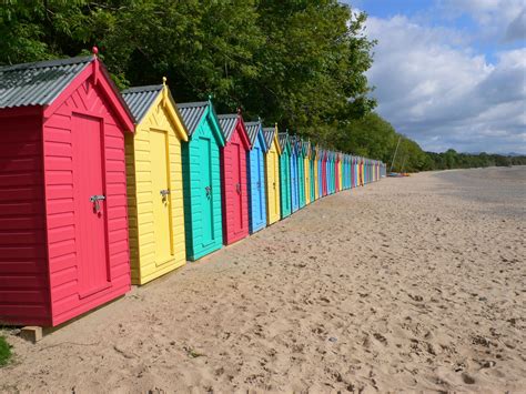 Little beach huts...as long as there is enough room to lie down in one ...