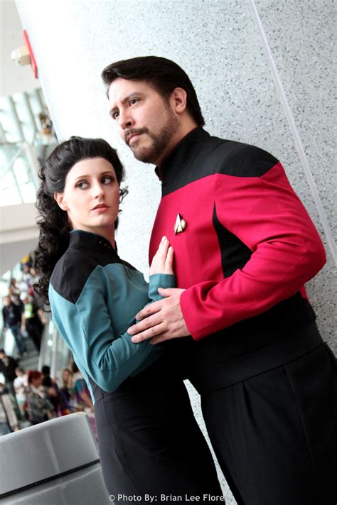 Star Trek TNG - Troi and Riker (WonderCon 2012) by BrianFloresPhoto on DeviantArt