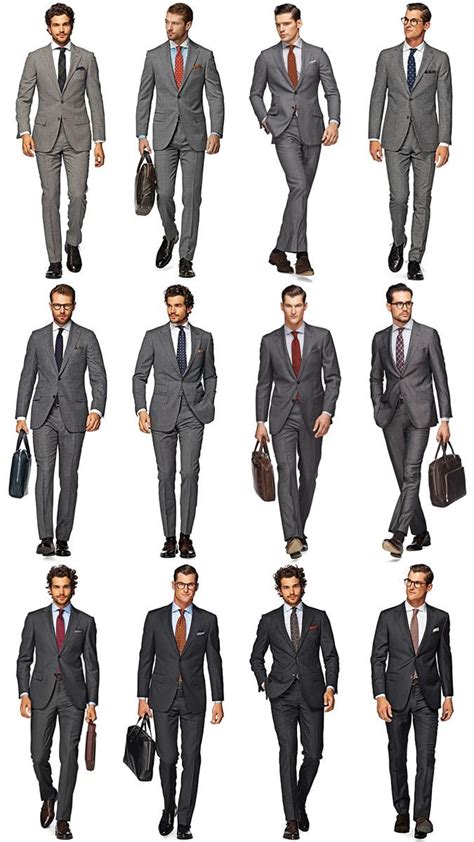 Men’s Style Advice For Job Interviews | Grey suit men, Shirt and tie ...