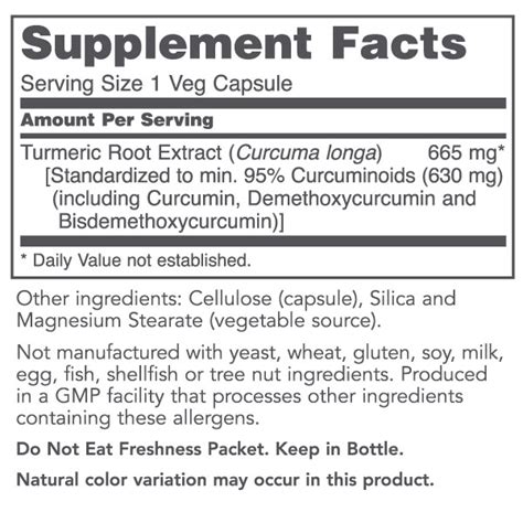 Curcumin 665 mg - Protocol for Life Balance