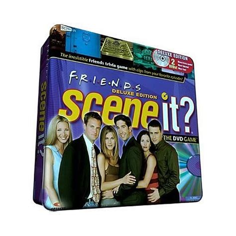 Friends Scene It? Deluxe Game - Screenlife Games - Friends - Games at Entertainment Earth Item ...