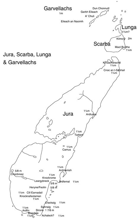 Jura Map | Land Assessment Scotland