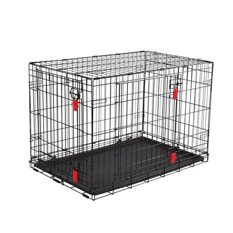 KONG Ultra-Strong Double Door Wire Dog Crate with Divider Panel | dog ...