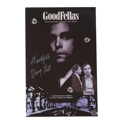 Henry Hill Signed "Goodfellas" 11x17 Photo Inscribed "Goodfella" (Hill ...