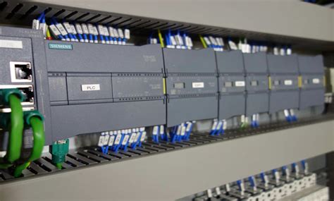 Siemens PLCs for control panel applications.