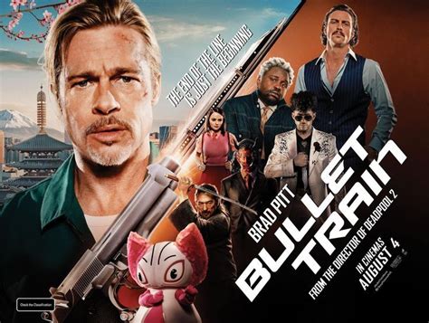 BULLET TRAIN (2022) in 2022 | Train movie, Movie tickets, Brad pitt