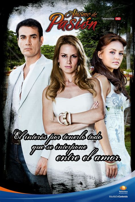 Telenovelas Hoy: Poster de Abismo de Pasion