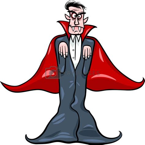 dracula vampire cartoon illustration by izakowski Vectors & Illustrations with Unlimited ...