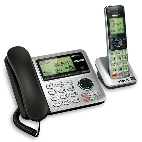 Vtech Cordless/ Corded Digital Answering system with caller ID/ Call waiting CS6649 – Florida’s ...